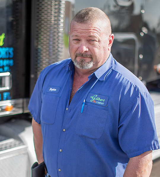 Steve Weiukert, Truck driver gilbert Oil Co.